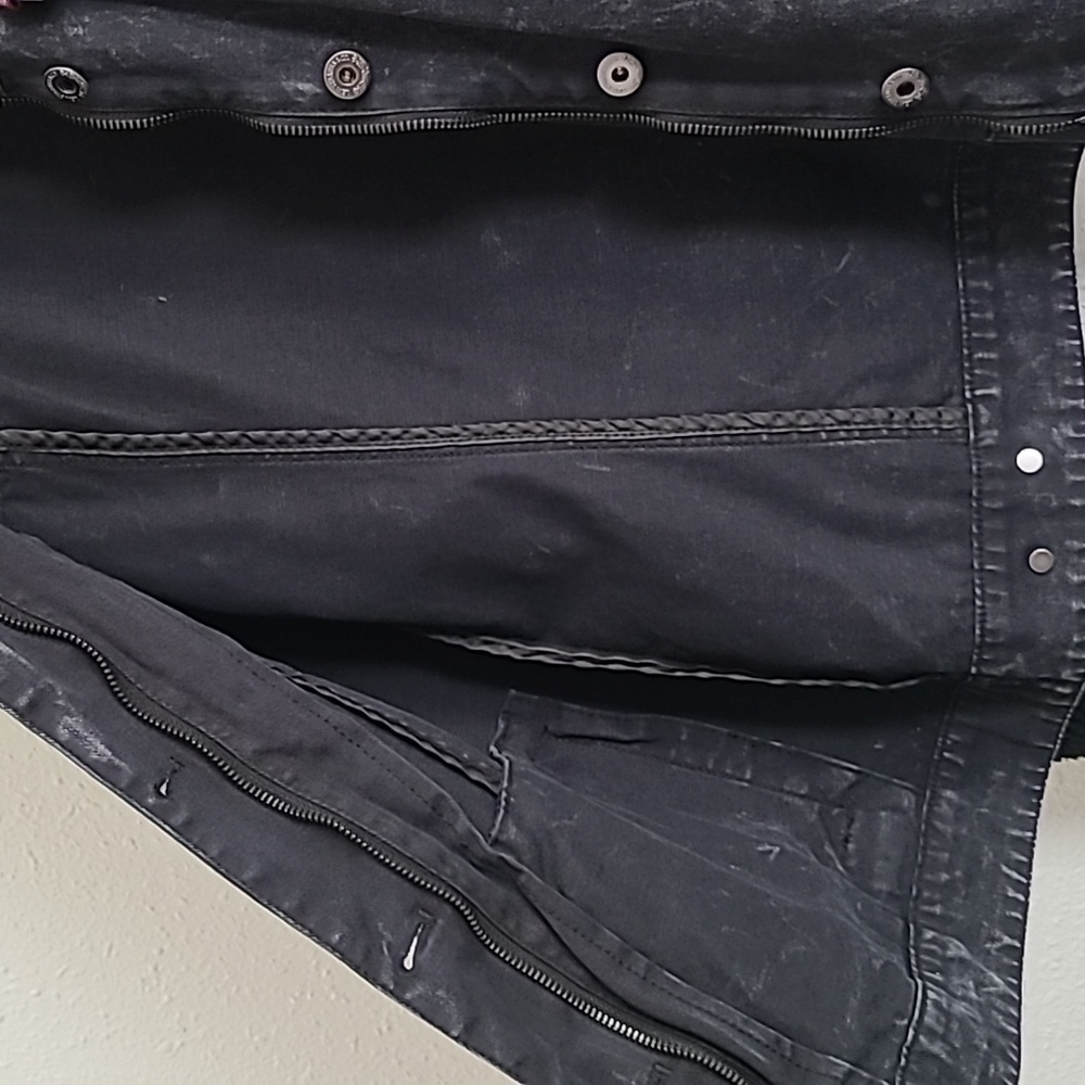 Levi's - Acid Washed Sherpa Sleeve Jacket - Picture 4 of 8